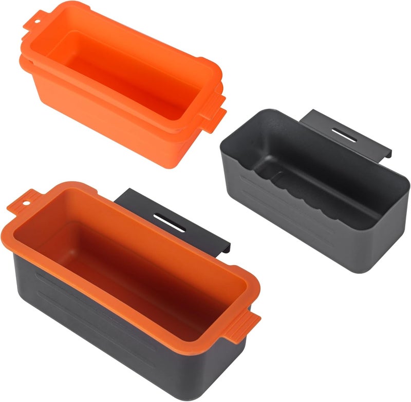 BLELEYLL Grease trap for blackstone，griddle grease catcher/grease cup/drip tray/drip pans for blackstone griddle-17, 22, 28, 30 & 36 inches. - Image 1